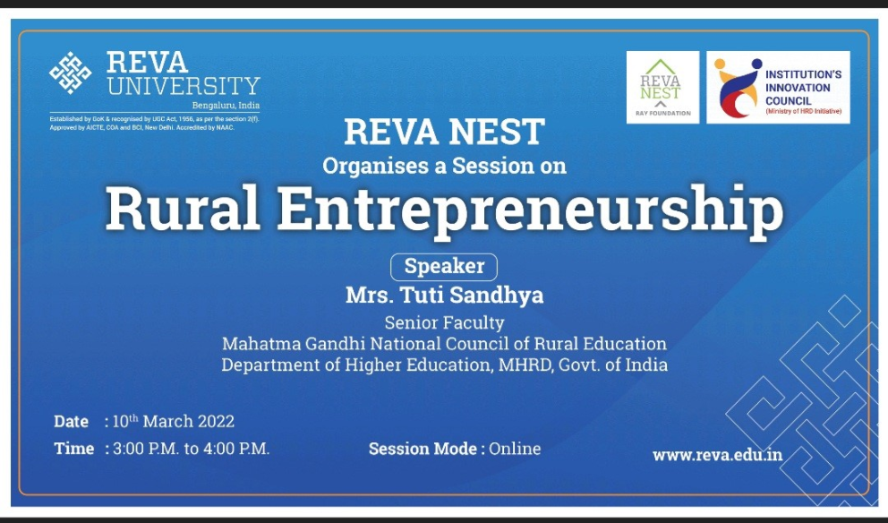 Rural Entrepreneurship